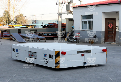 海南5噸無軌電動(dòng)平車