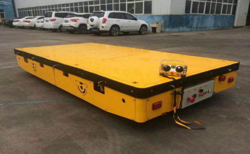 湖南衡陽市20噸無軌電動(dòng)平車